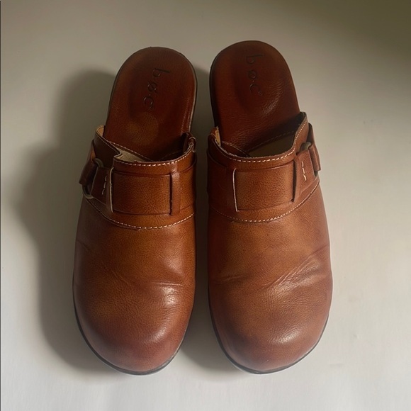 b.o.c. Shoes - B.O.C  “o” RING TAN LEATHER POLLY MULES BC0010916 women’s 9M